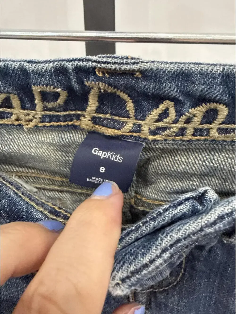 GAP denim mini